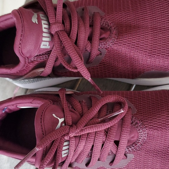 Puma Pacer Next Cage 368066 02 T Foam Women's Maroon Sneakers - Size 5.5 - Picture 3 of 10